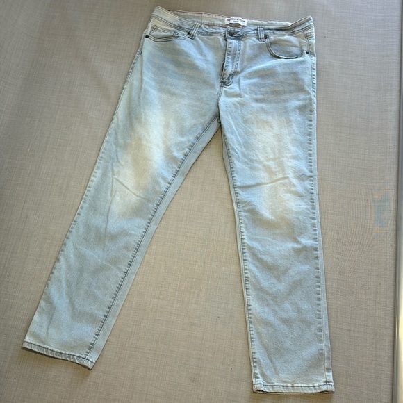 38x30 indigo wisdom straight leg jeans - Picture 1 of 8